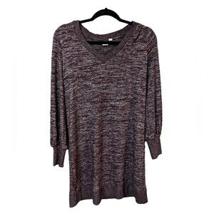 Casual Relaxed Fit Gap Flowy Boho Chic ribbed cuff Cozy Size XS Fall sweater